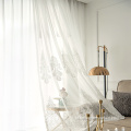 Tekstil Beranda 3D Bordir Tulle Tulle Beaded Curtain